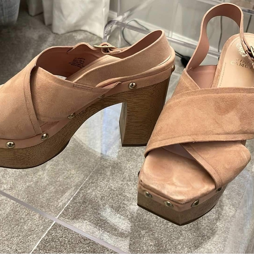 Vince Camuto, chunky platform sandals